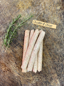 Chicken & Chive Sausage ($19.00/kg)