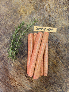Lamb & Mint Sausage ($19.00/kg)